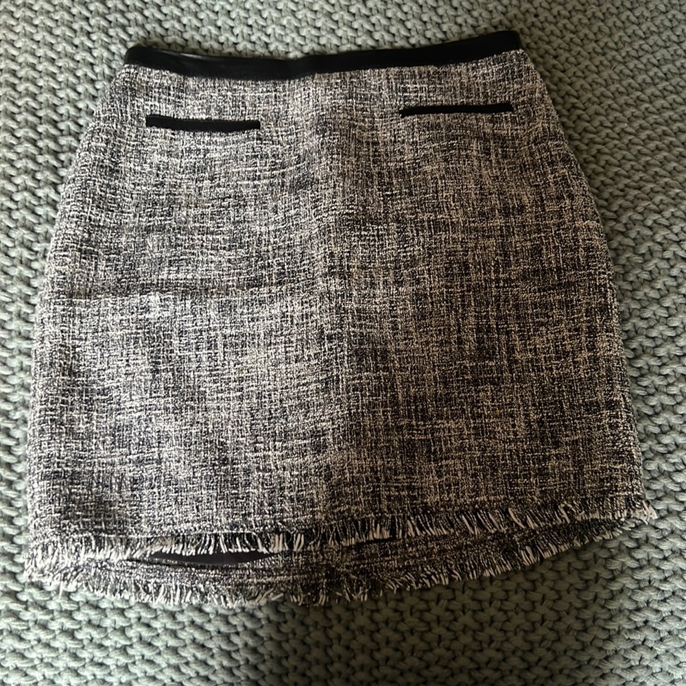 Rebecca Taylor Black and White Skirt